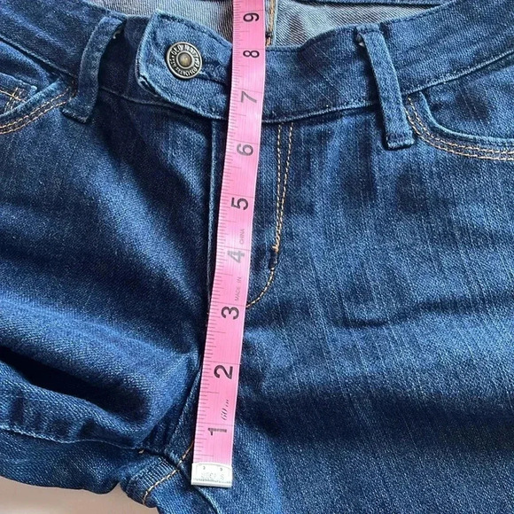 Old Navy regular fit dark wash denim jeans belt loops size 2 xs jeans 2011 - Picture 4 of 10
